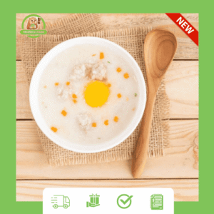 cháo yến mạch hạt chia cho bé