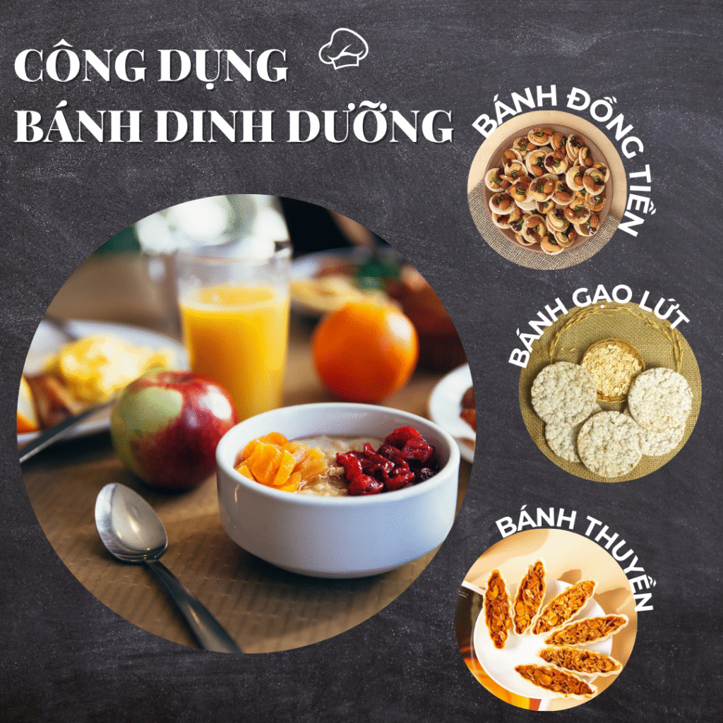 Công dụng bánh dinh dưỡng